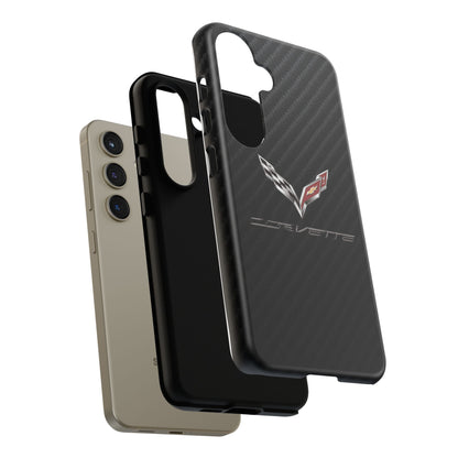 Corvette - Carbon Fiber Impact Resistant Phone Case