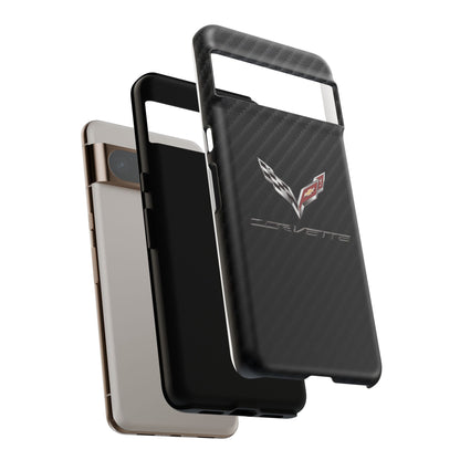 Corvette - Carbon Fiber Impact Resistant Phone Case