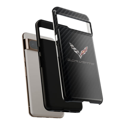 Corvette - Carbon Fiber Impact Resistant Phone Case