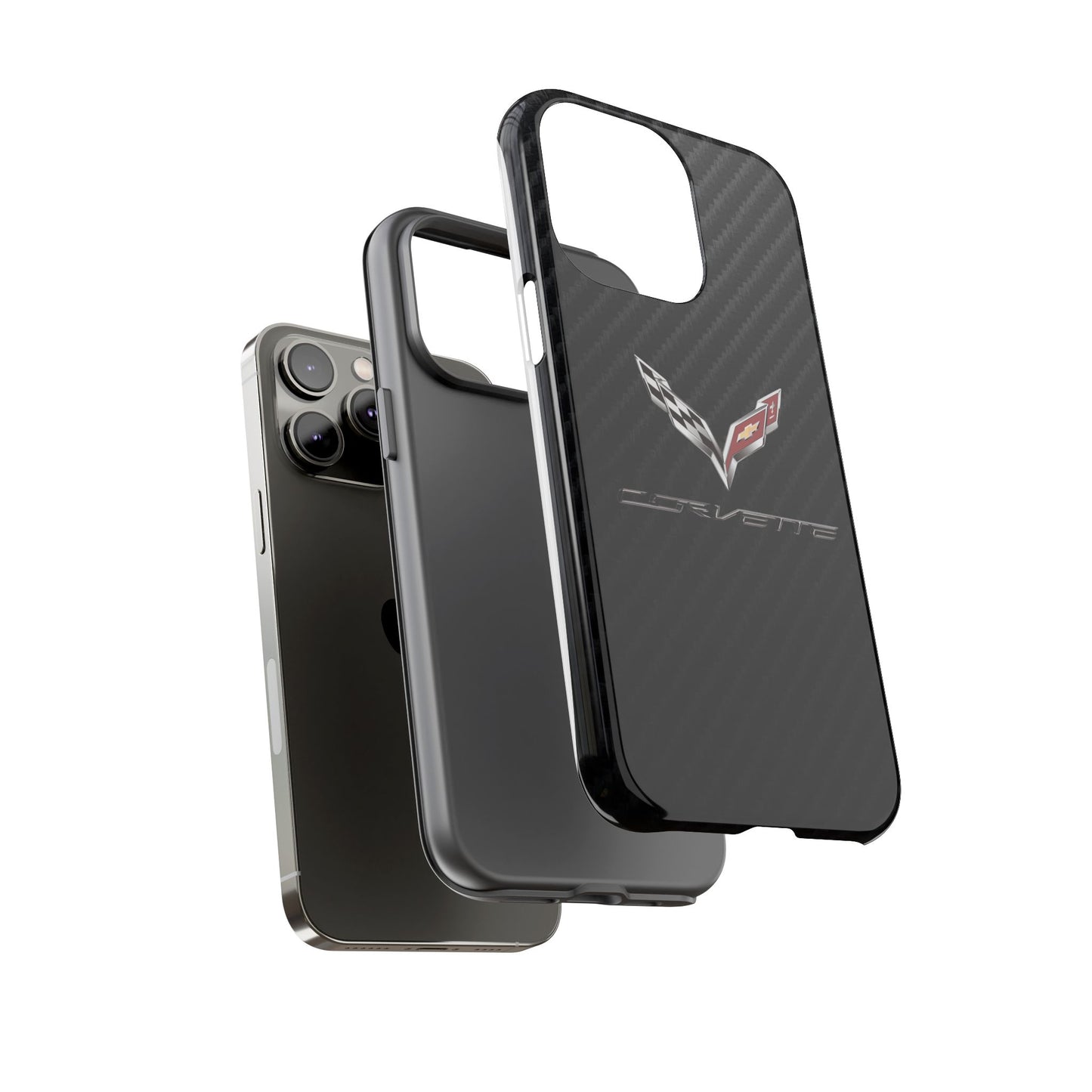 Corvette - Carbon Fiber Impact Resistant Phone Case
