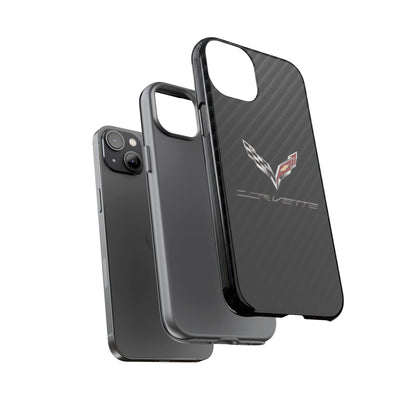 Corvette - Carbon Fiber Impact Resistant Phone Case