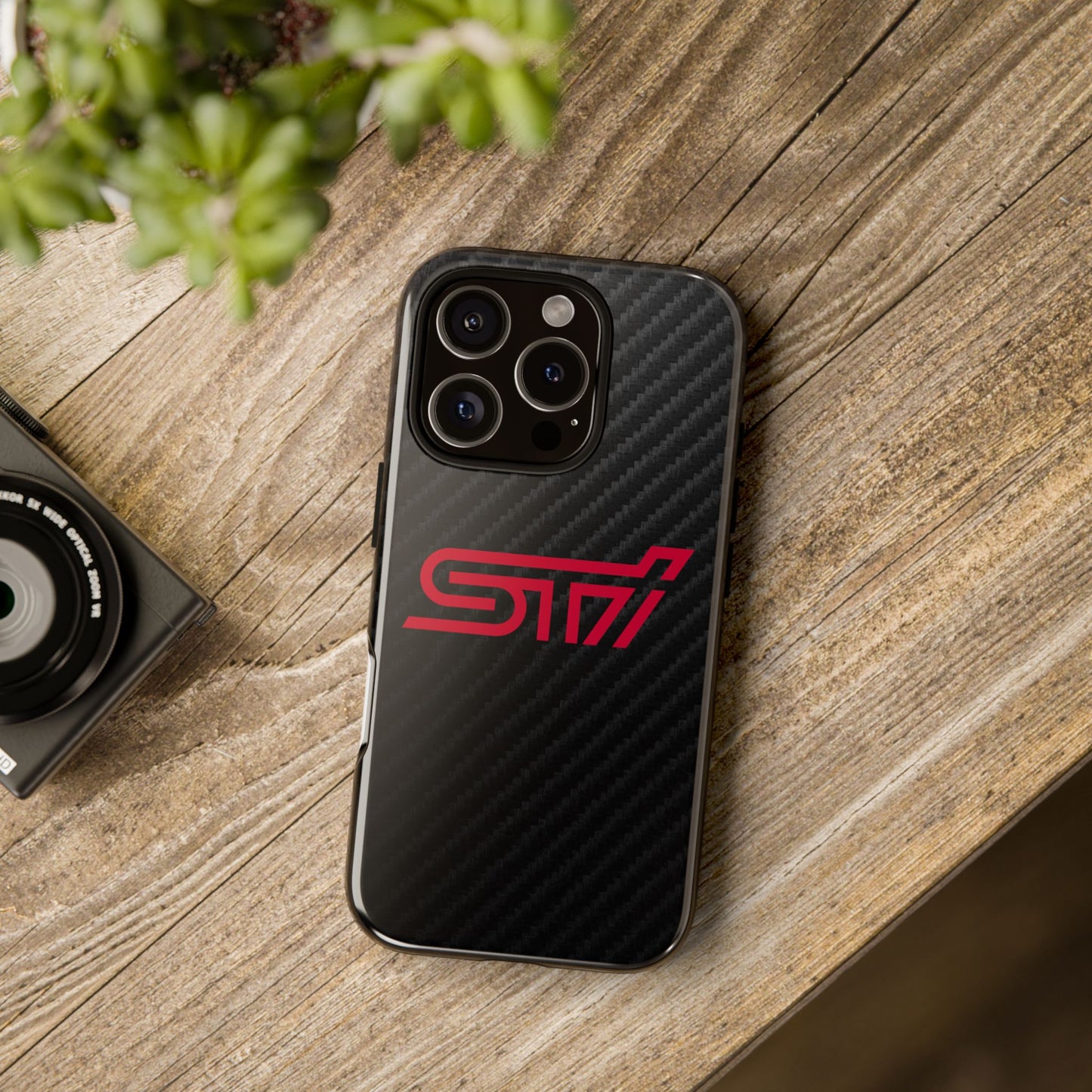 STI  - Carbon Fiber Impact Resistant Phone Case