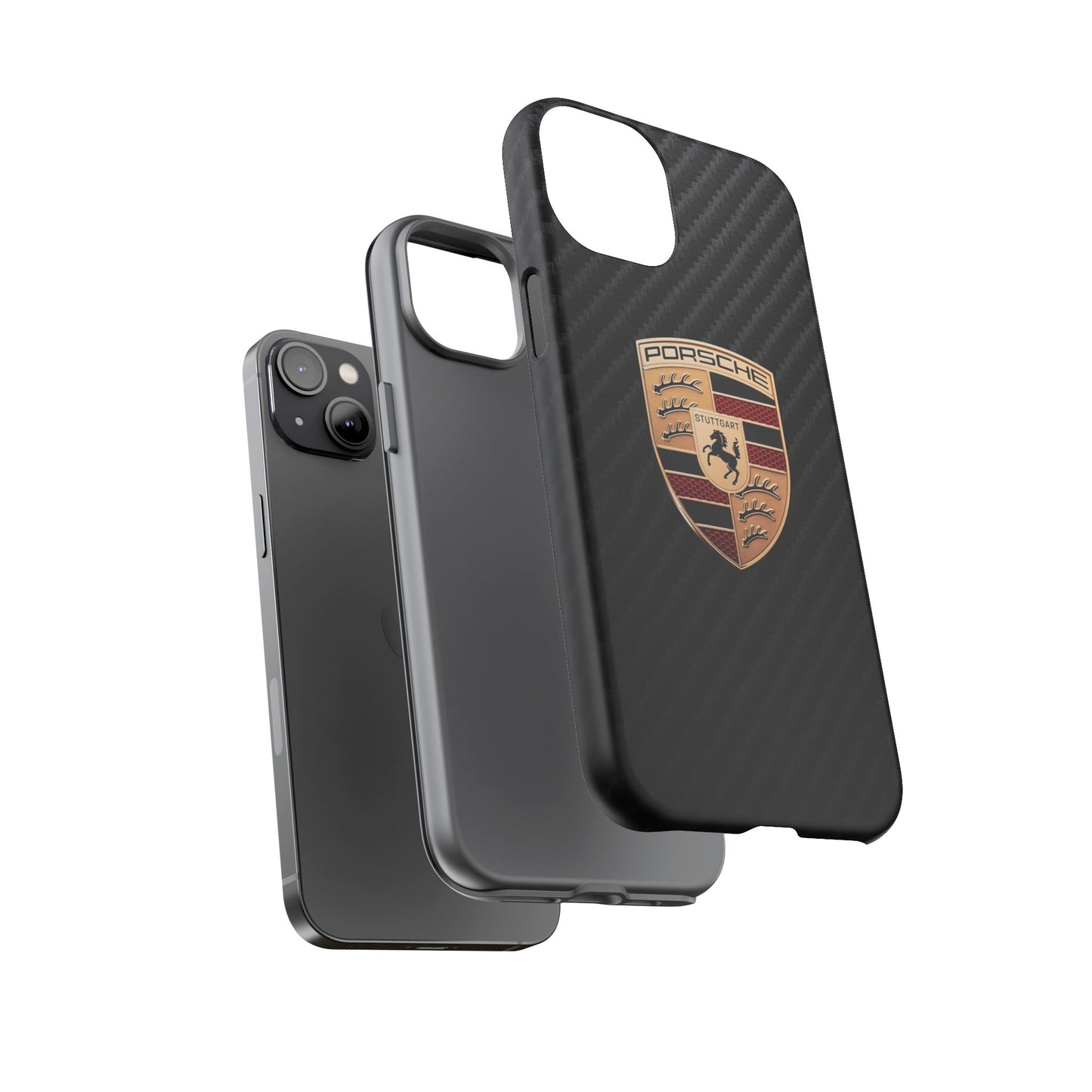 Porsche - Carbon Fiber Impact Resistant Phone Case
