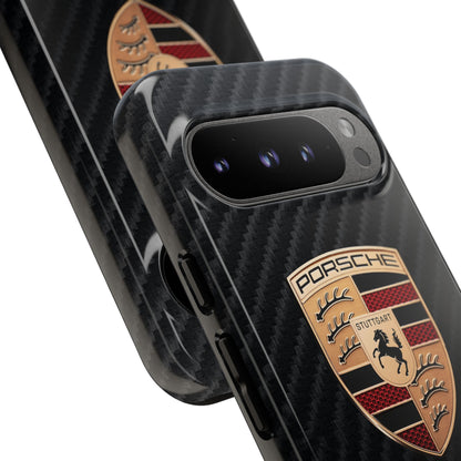 Porsche - Carbon Fiber Impact Resistant Phone Case