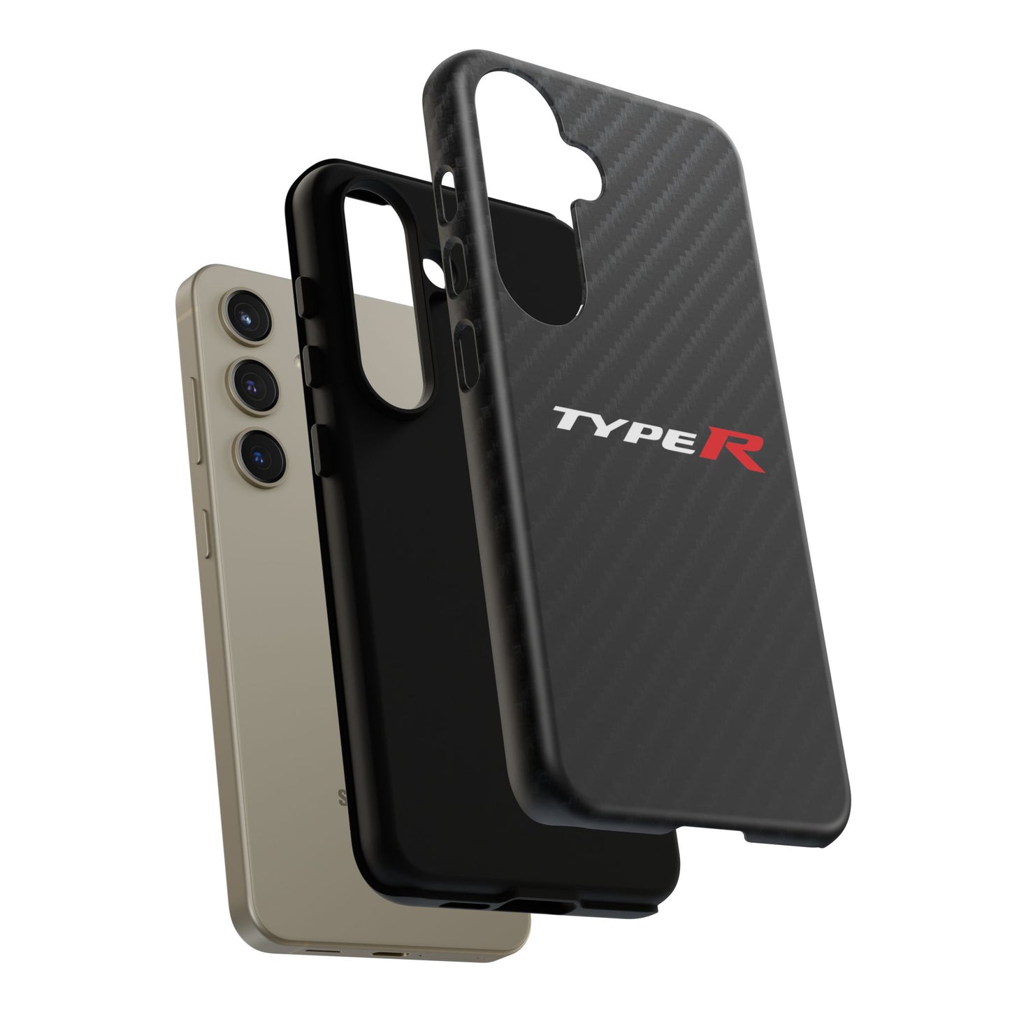 Type R - Carbon Fiber Impact Resistant Phone Case