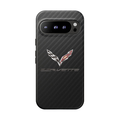 Corvette - Carbon Fiber Impact Resistant Phone Case