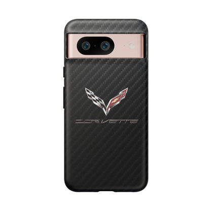 Corvette - Carbon Fiber Impact Resistant Phone Case