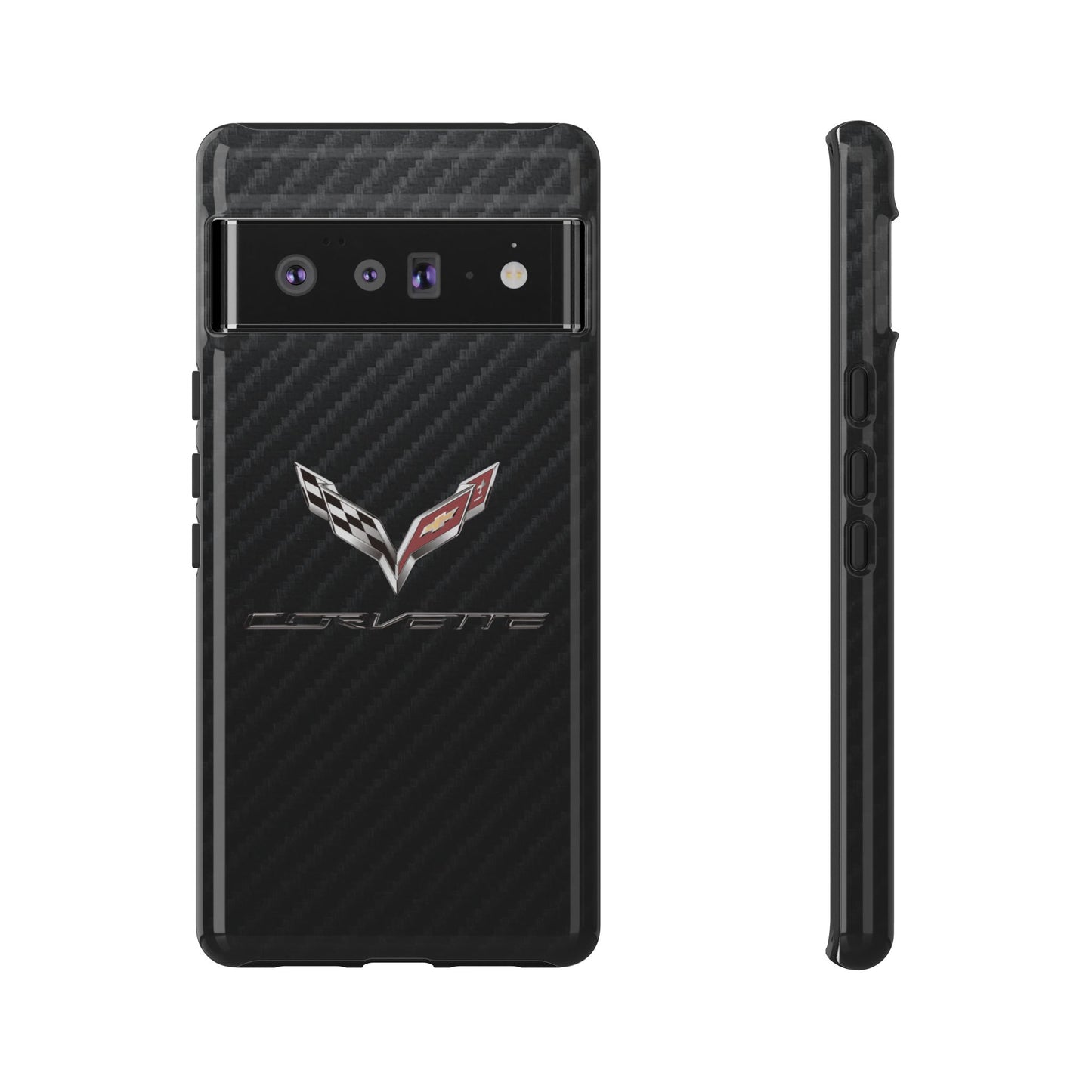 Corvette - Carbon Fiber Impact Resistant Phone Case