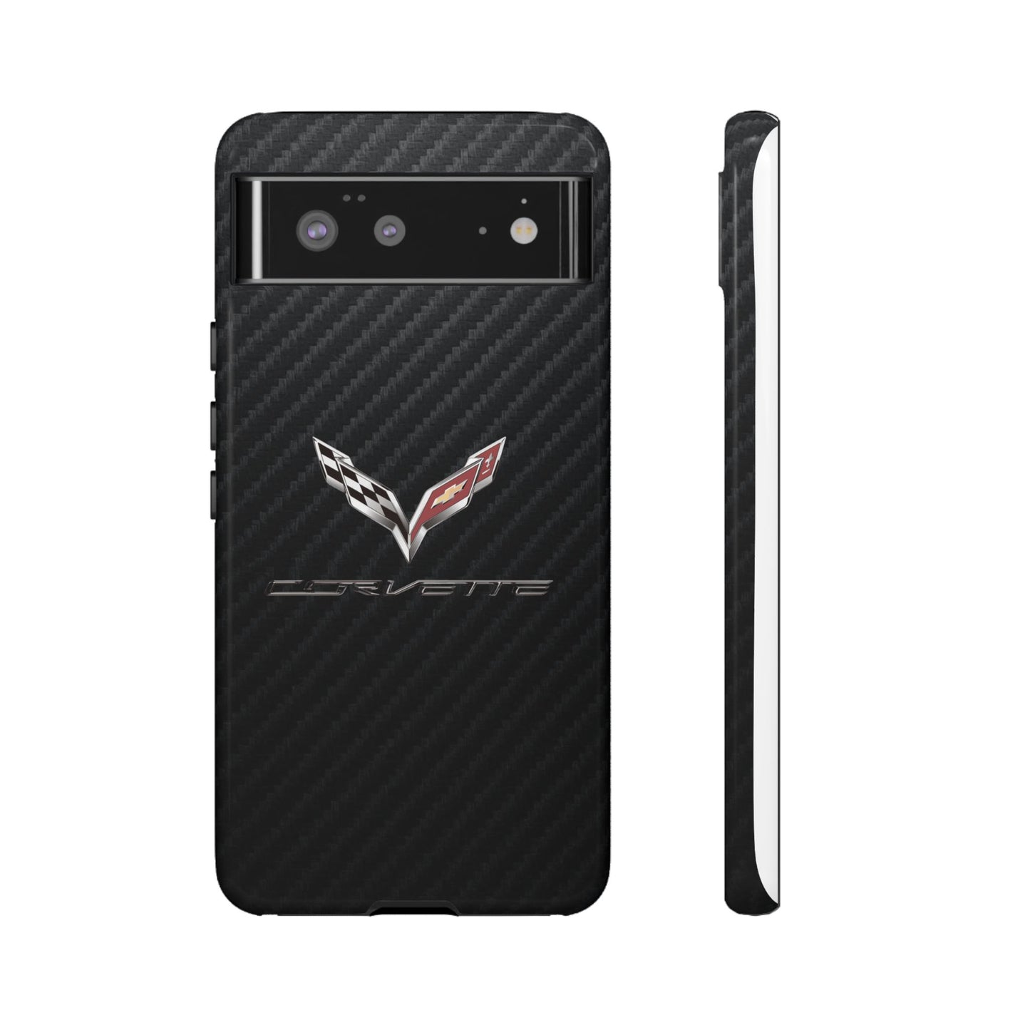 Corvette - Carbon Fiber Impact Resistant Phone Case