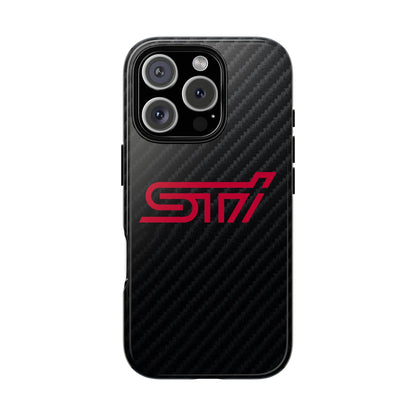 STI  - Carbon Fiber Impact Resistant Phone Case