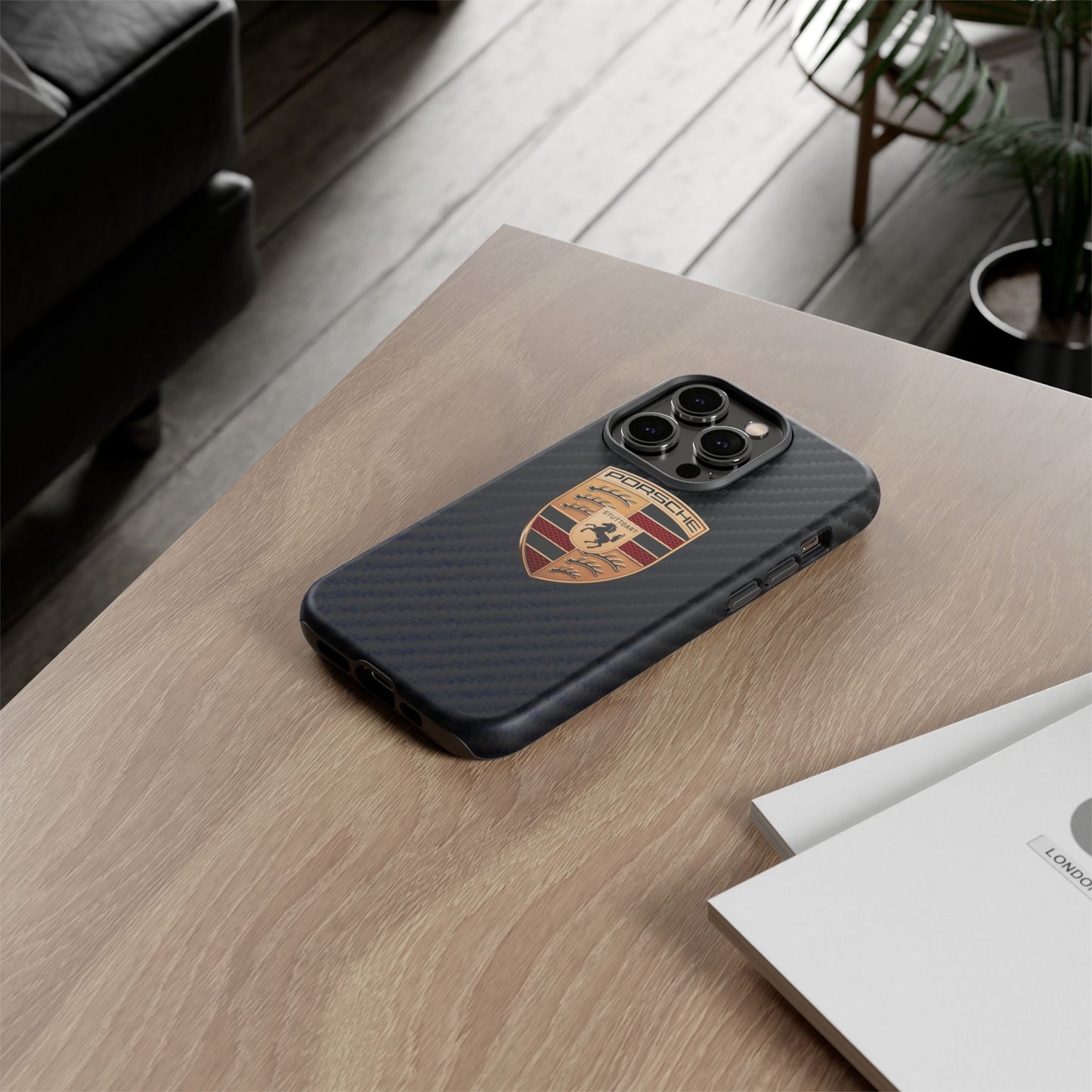 Porsche - Carbon Fiber Impact Resistant Phone Case