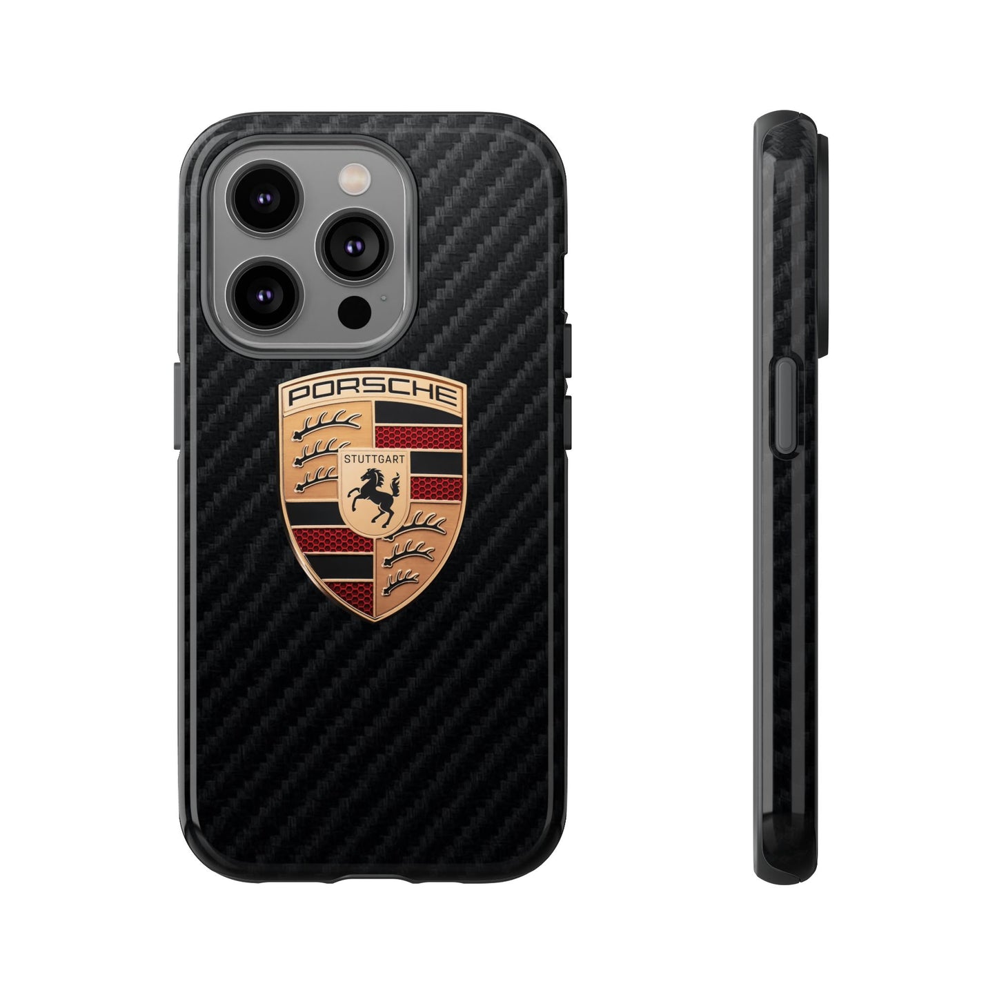 Porsche - Carbon Fiber Impact Resistant Phone Case
