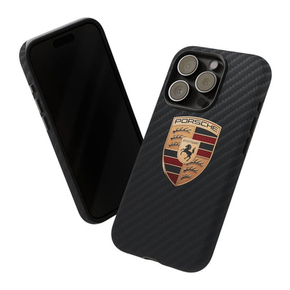 Porsche - Carbon Fiber Impact Resistant Phone Case