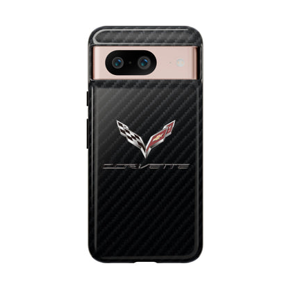 Corvette - Carbon Fiber Impact Resistant Phone Case
