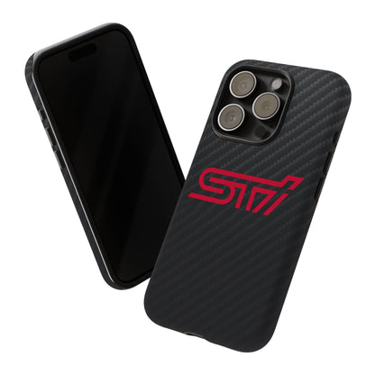 STI  - Carbon Fiber Impact Resistant Phone Case