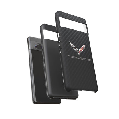 Corvette - Carbon Fiber Impact Resistant Phone Case