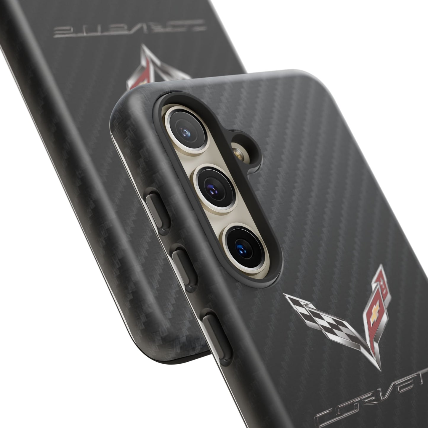 Corvette - Carbon Fiber Impact Resistant Phone Case