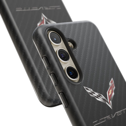 Corvette - Carbon Fiber Impact Resistant Phone Case