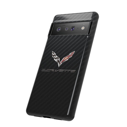Corvette - Carbon Fiber Impact Resistant Phone Case