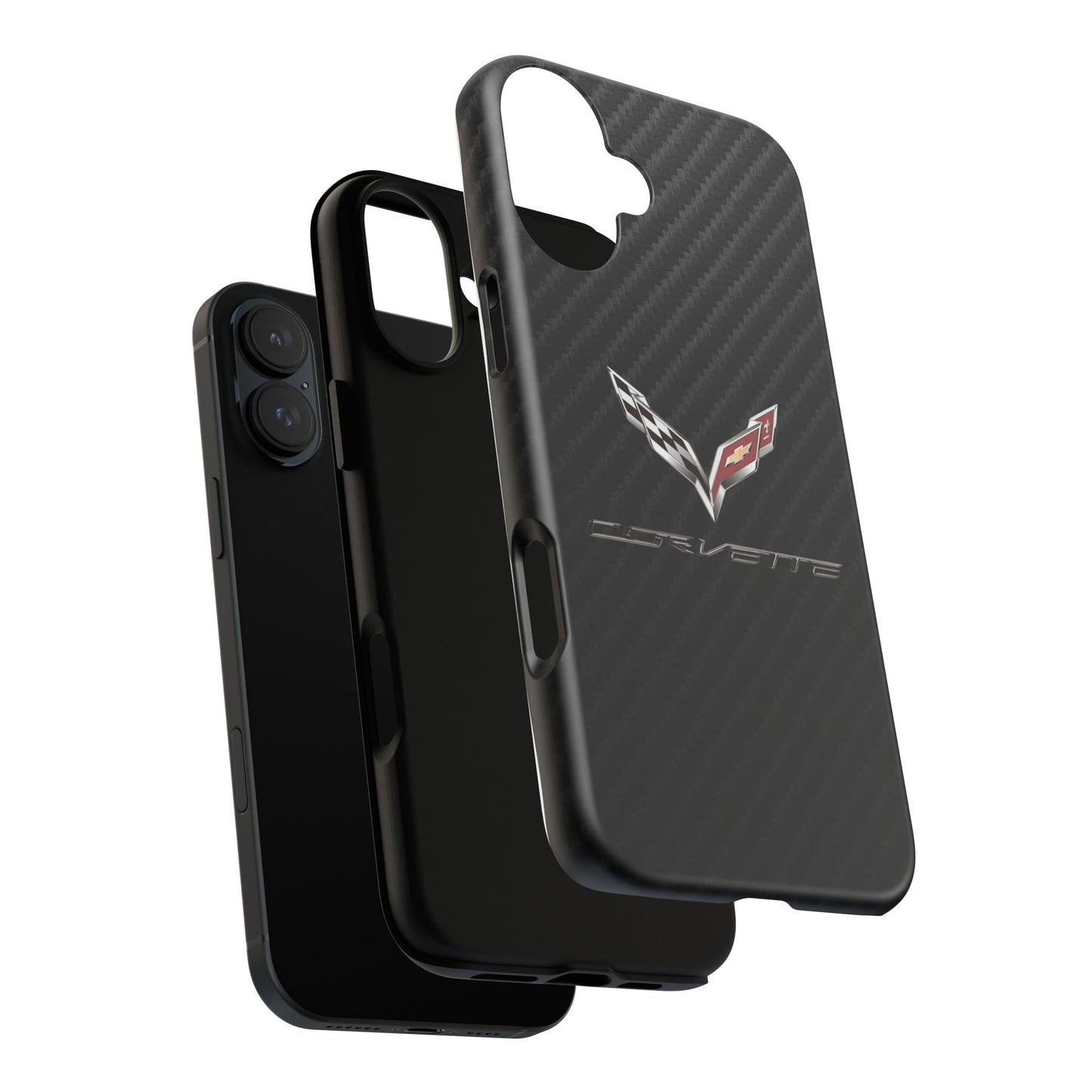 Corvette - Carbon Fiber Impact Resistant Phone Case