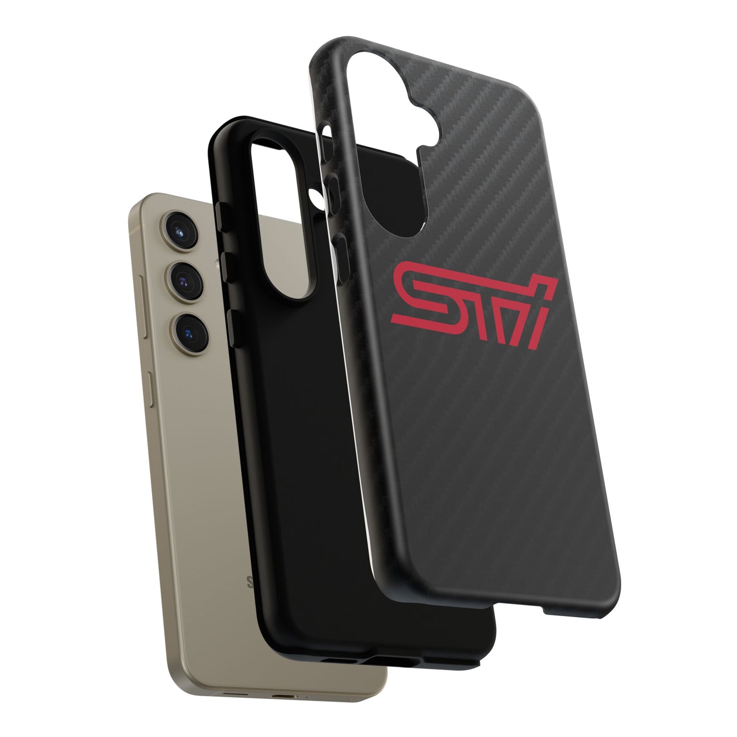 STI  - Carbon Fiber Impact Resistant Phone Case