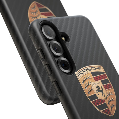 Porsche - Carbon Fiber Impact Resistant Phone Case