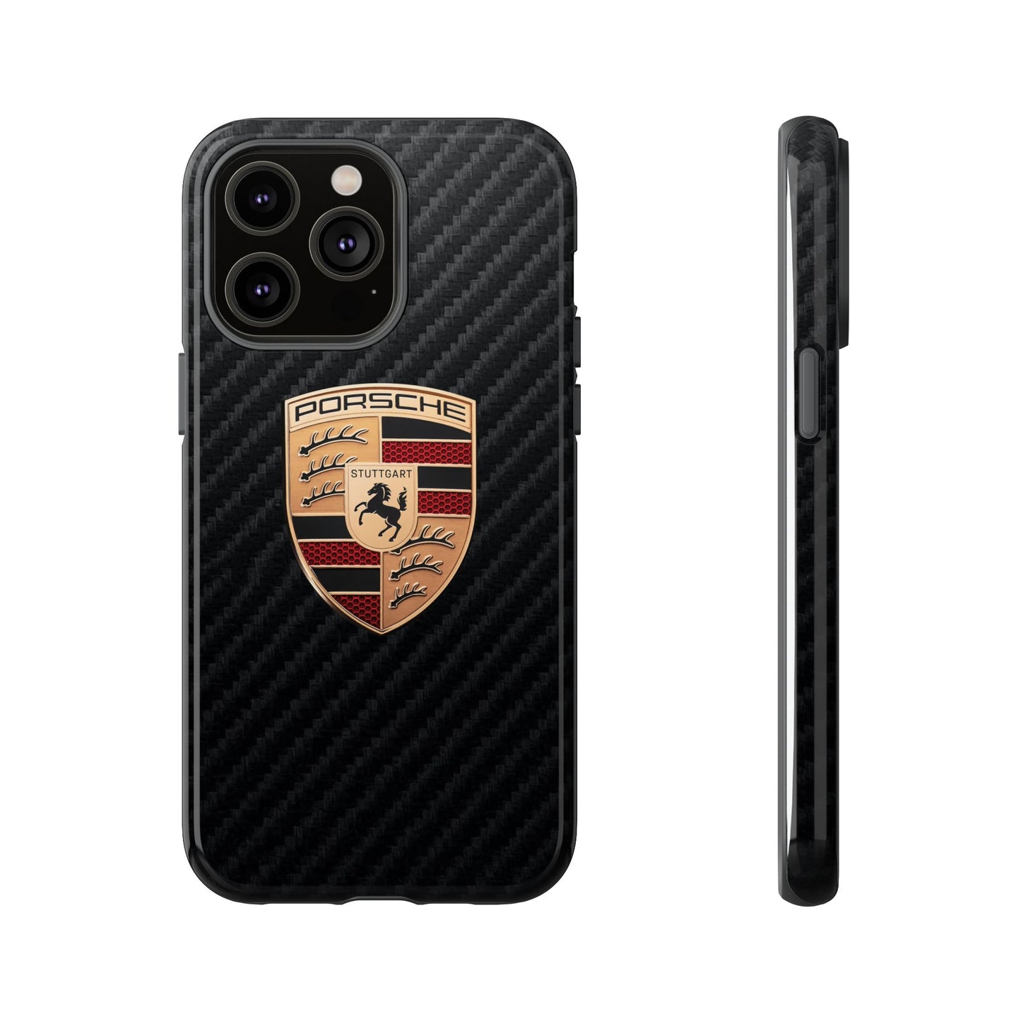 Porsche - Carbon Fiber Impact Resistant Phone Case