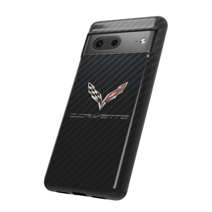 Corvette - Carbon Fiber Impact Resistant Phone Case