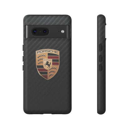 Porsche - Carbon Fiber Impact Resistant Phone Case
