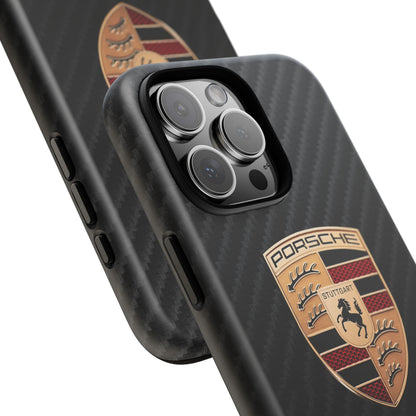 Porsche - Carbon Fiber Impact Resistant Phone Case