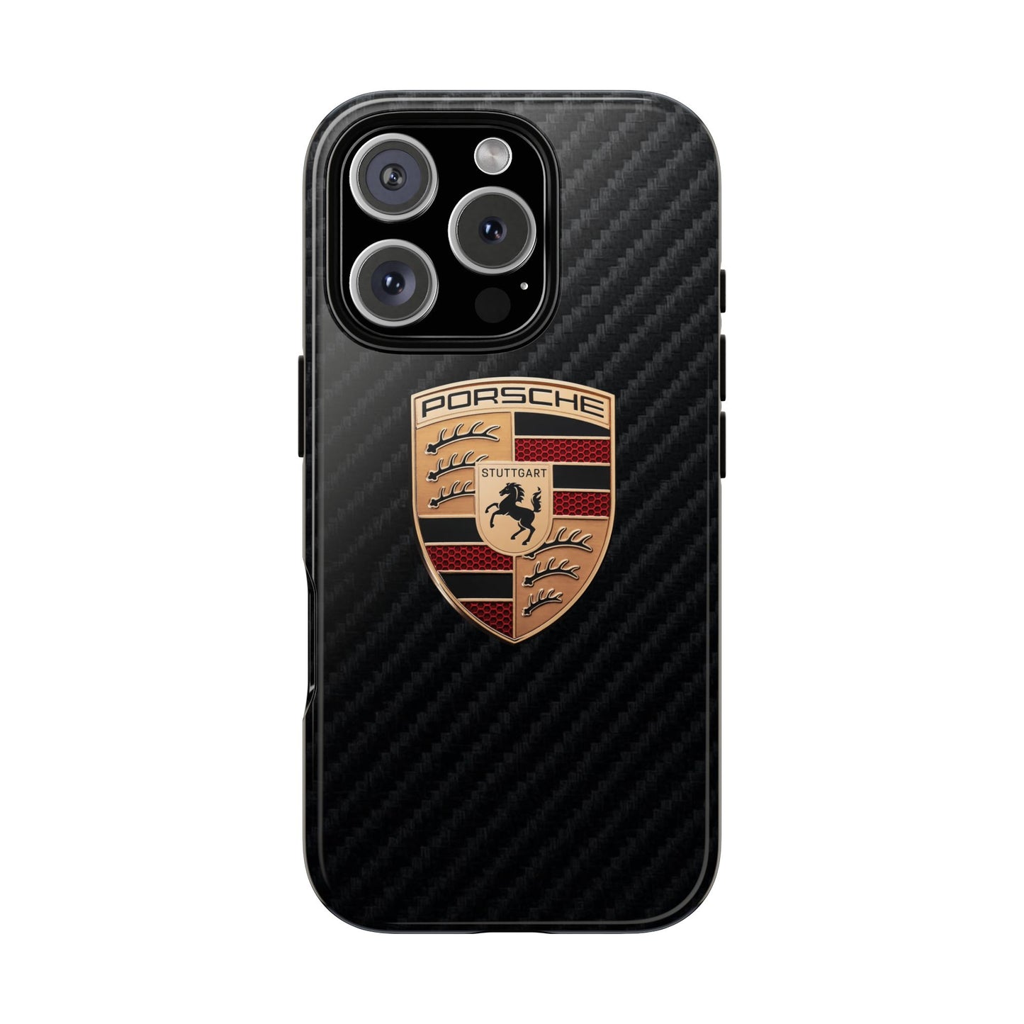 Porsche - Carbon Fiber Impact Resistant Phone Case