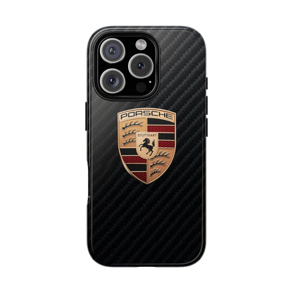 Porsche - Carbon Fiber Impact Resistant Phone Case