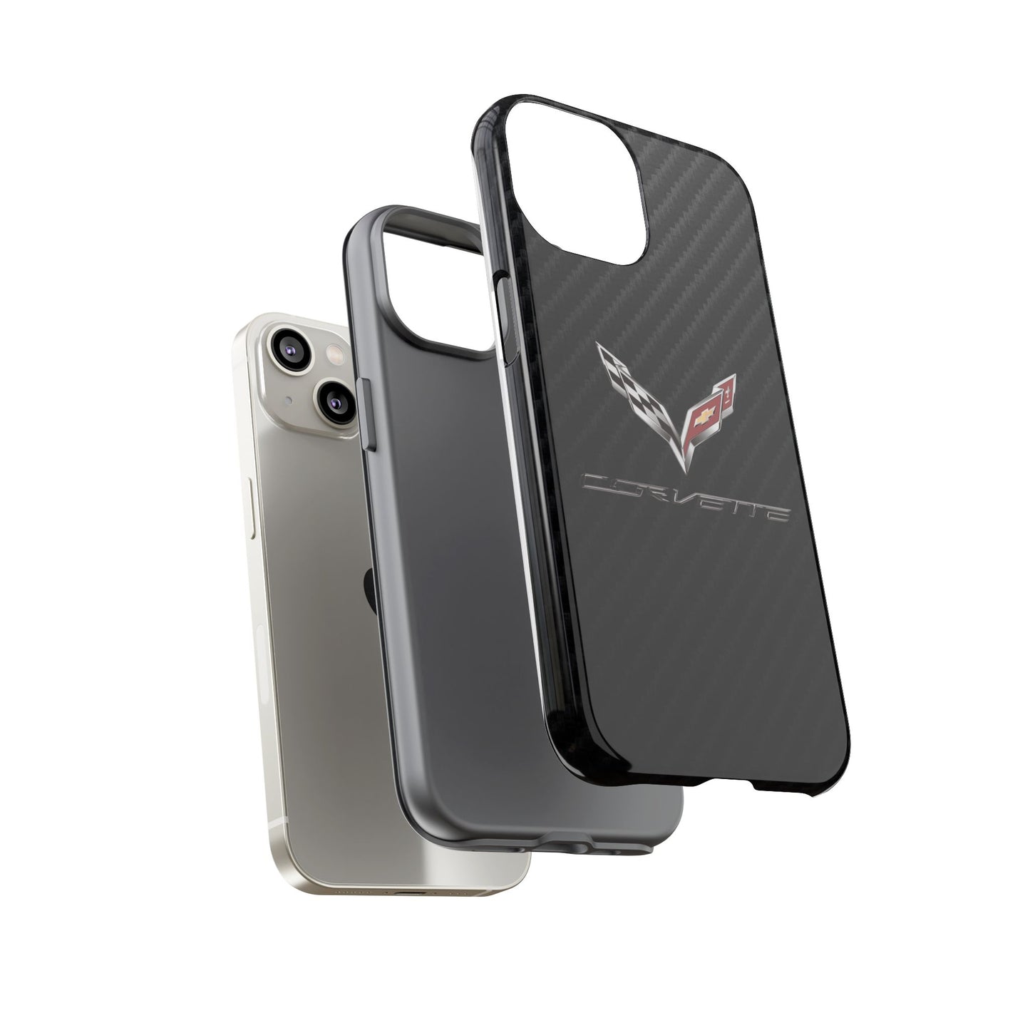 Corvette - Carbon Fiber Impact Resistant Phone Case