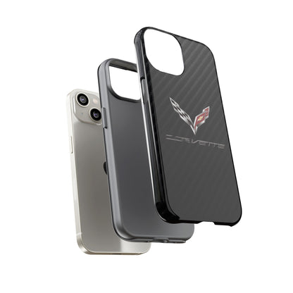 Corvette - Carbon Fiber Impact Resistant Phone Case